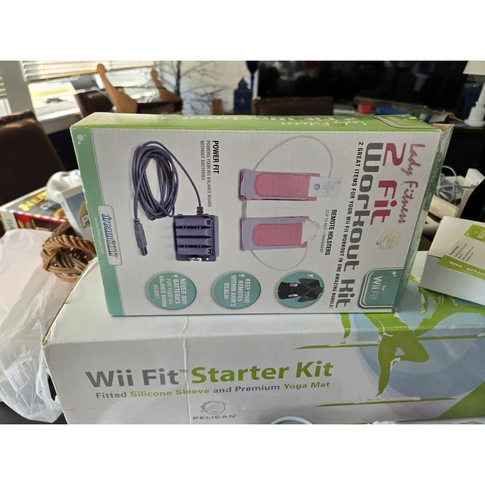 Complete Nintendo Wii Fit Balance Board Wii Fit & Fit Plus Games & Accessories